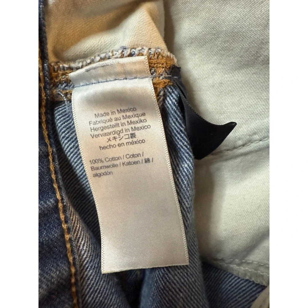 Madewell The Perfect Jean‎ Short 26 Ullman Raw Hem High Rise Denim Y2K